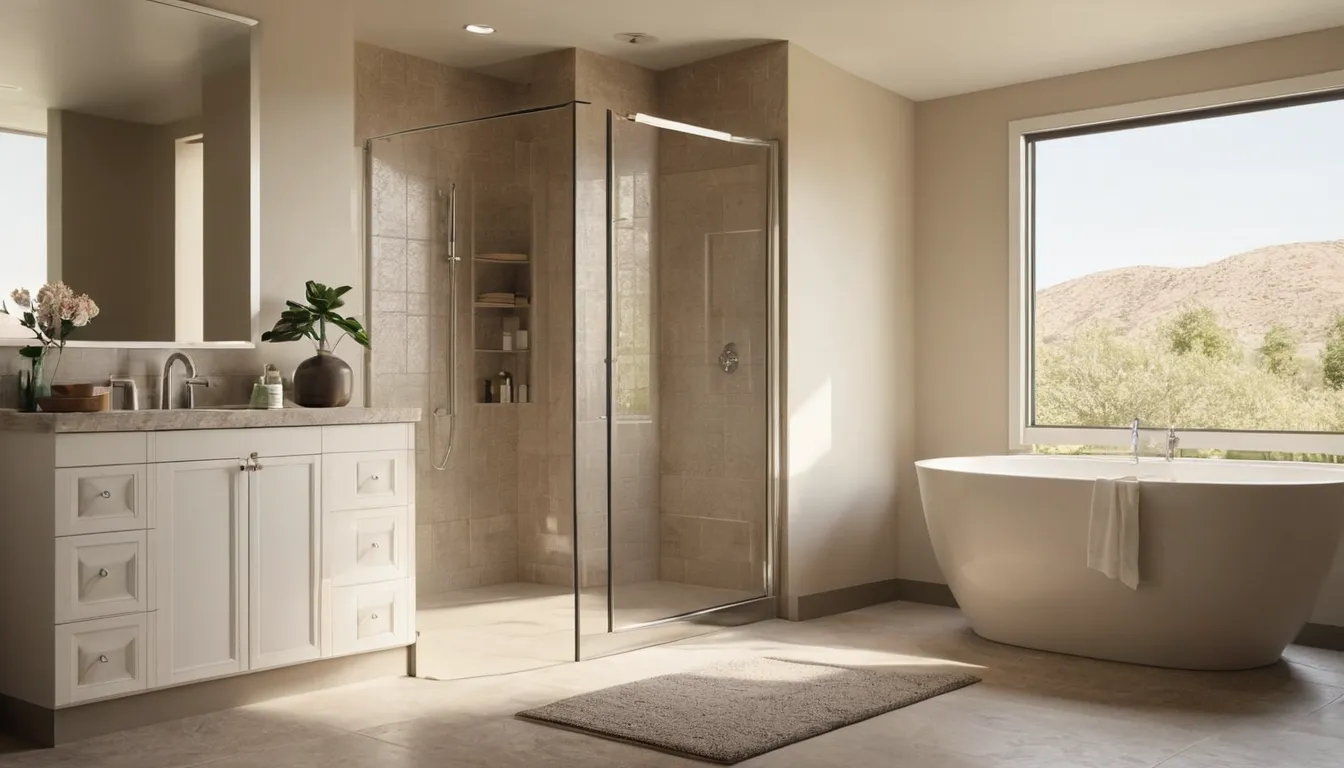 A bright, accessible bathroom with a walk-in tub in a Pevely home